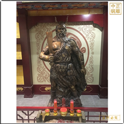 戰神蚩尤銅像鑄造