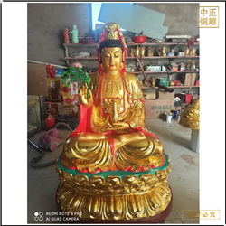 鑄銅關(guān)公 大型觀音菩薩雕塑像