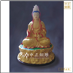 鑄銅關(guān)公 大型觀音銅佛像