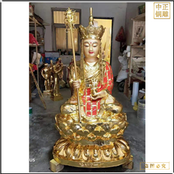 鑄銅關公 地藏王菩薩加工