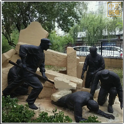 小區(qū)人物景觀(guān)雕塑定制