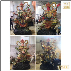 鑄銅關公 大型鑄銅四大天王佛像價格