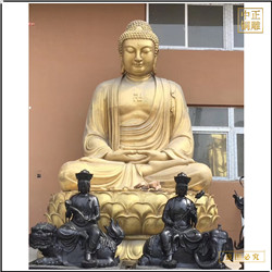 鑄銅關(guān)公 室外大型坐像釋迦牟尼佛銅像