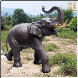 鑄銅關(guān)公 行走的銅大象雕塑