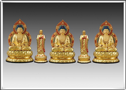廠家直銷(xiāo)銅雕佛像